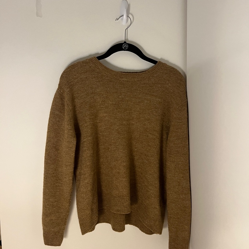 Vintage brown fuzzy sweater